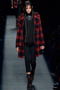 Alexander Wang plaid coat