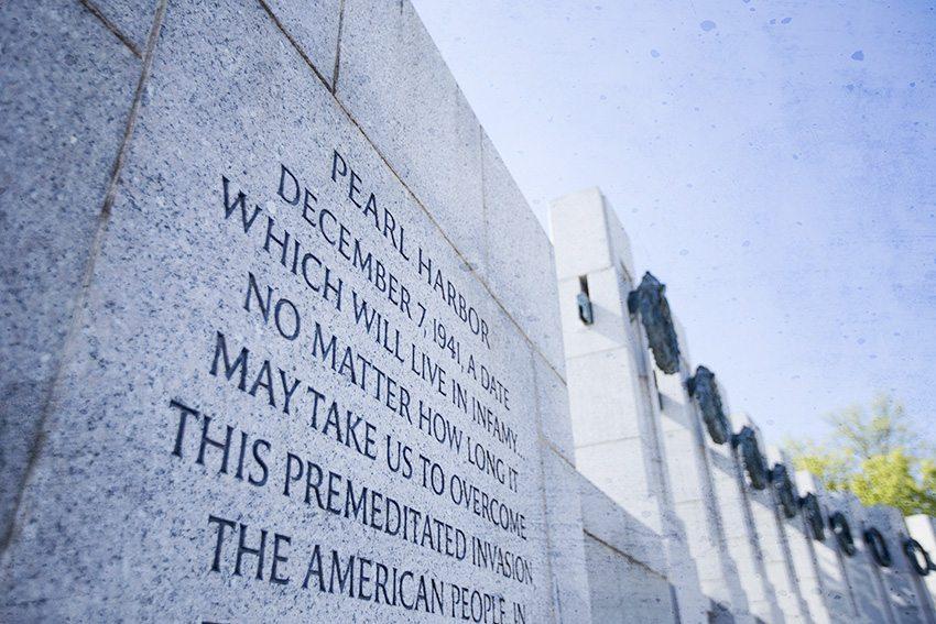 A date which will live in infamy